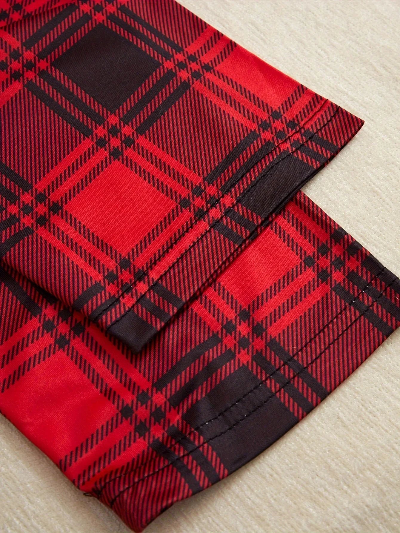 Plaid & Cozy Matching Couple Pajama Set