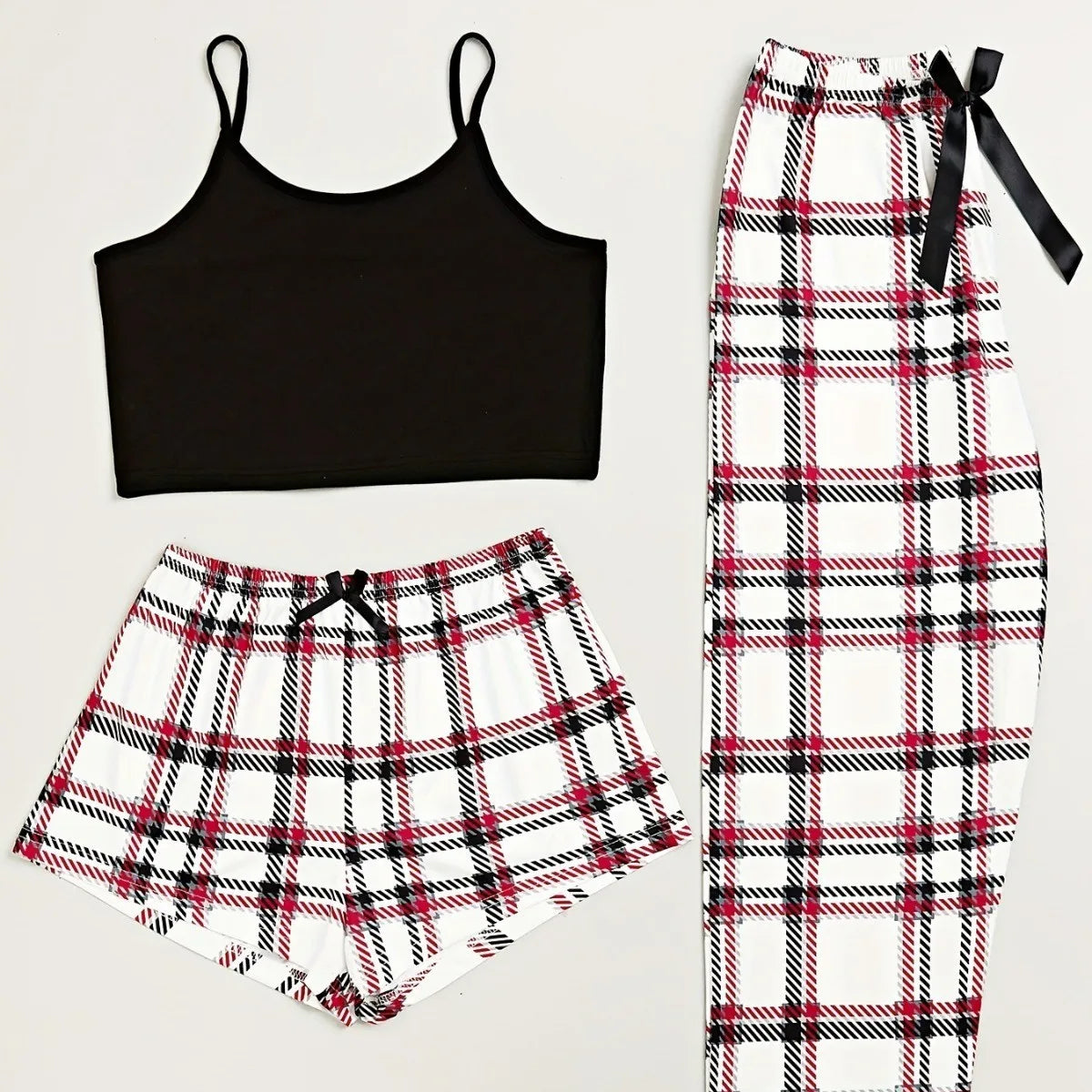 Plaid & Cozy Matching Couple Pajama Set