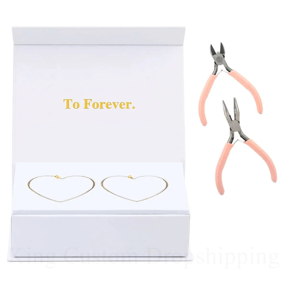 For Infinity™ Permanent Couple Bracelet Set